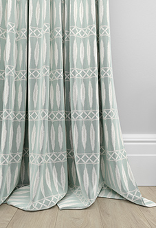 Nazca, Duck Egg - Made to Measure Curtains